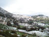 apiranthos with snow